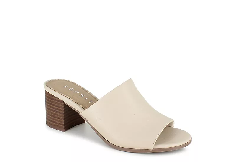 Esprit Womens Tayce Slide Sandal - Ivory 1 Esprit Womens Tayce Slide Sandal - Ivory