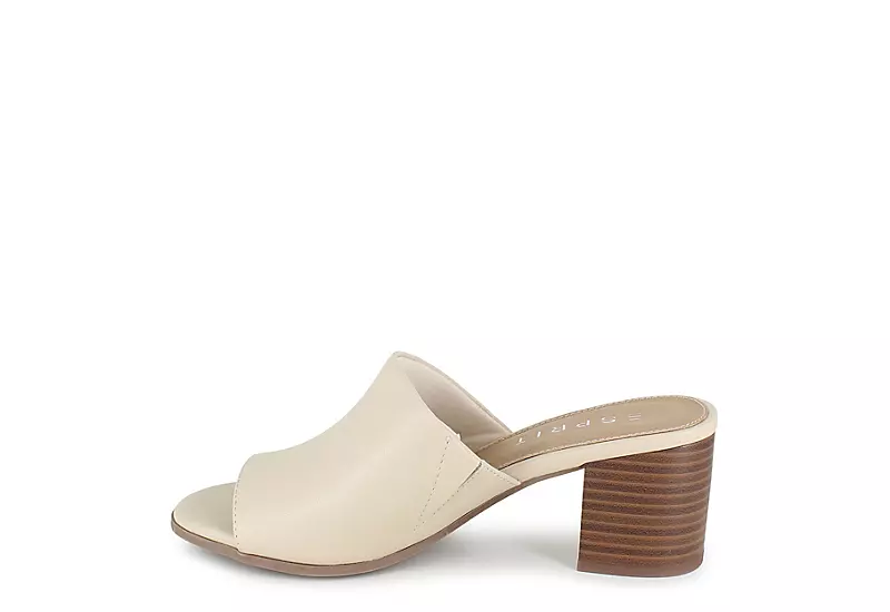 Esprit Womens Tayce Slide Sandal - Ivory 3 Esprit Womens Tayce Slide Sandal - Ivory - Image 3