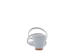 Journee Collection Womens Takarah Wedge Slip On Sandal - Blue 11 Journee Collection Womens Takarah Wedge Slip On Sandal - Blue -Comfy Steps Sales Store US 01 203886 04