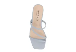 Journee Collection Womens Takarah Wedge Slip On Sandal - Blue 12 Journee Collection Womens Takarah Wedge Slip On Sandal - Blue -Comfy Steps Sales Store US 01 203886 05