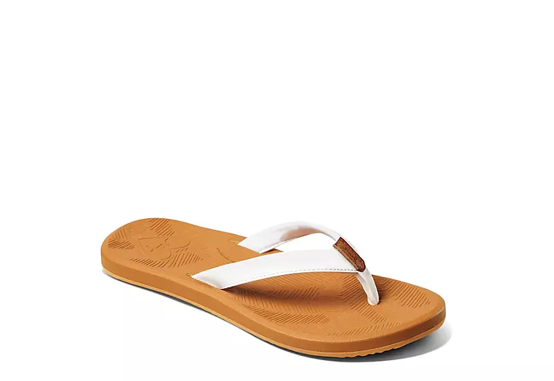 Reef Womens Zen Love Ii Flip Flop Sandal - White 1 Reef Womens Zen Love Ii Flip Flop Sandal - White