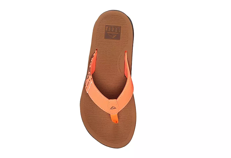 Reef Womens Santa Ana Flip Flop Sandal - Coral 3 Reef Womens Santa Ana Flip Flop Sandal - Coral - Image 3