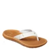 Reef Womens Santa Ana Flip Flop Sandal - White