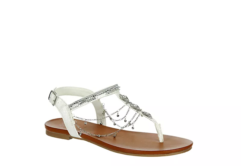 Jellypop Womens Daizy Sandal - White 1 Jellypop Womens Daizy Sandal - White