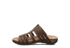 Bearpaw Womens Sabrina Slide Sandal - Brown -Comfy Steps Sales Store US 01 204073 03