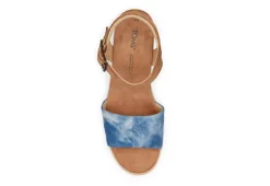 Toms Womens Diana Wedge Sandal - Denim -Comfy Steps Sales Store US 01 204095 03