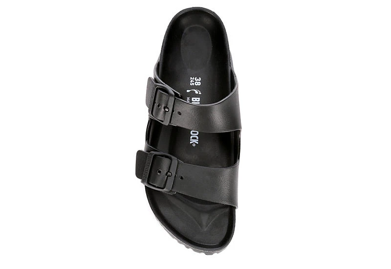 Birkenstock Womens Arizona Essentials Slide Sandal - Black 6 Birkenstock Womens Arizona Essentials Slide Sandal - Black - Image 6