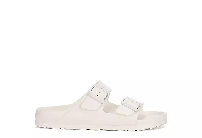 Birkenstock Womens Arizona Essentials Slide Sandal - White 2 Birkenstock Womens Arizona Essentials Slide Sandal - White - Image 2