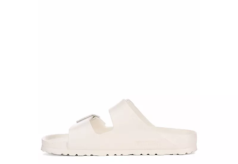 Birkenstock Womens Arizona Essentials Slide Sandal - White 4 Birkenstock Womens Arizona Essentials Slide Sandal - White - Image 4