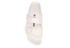 Birkenstock Womens Arizona Essentials Slide Sandal - White 12 Birkenstock Womens Arizona Essentials Slide Sandal - White -Comfy Steps Sales Store US 01 210760 05