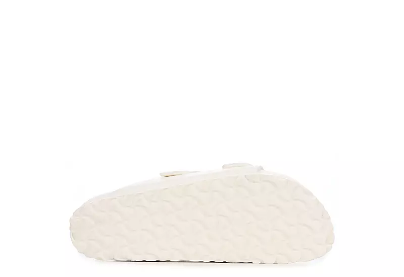 Birkenstock Womens Arizona Essentials Slide Sandal - White 7 Birkenstock Womens Arizona Essentials Slide Sandal - White - Image 7