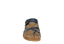 Bjorndal Womens Sami Footbed Sandal - Navy -Comfy Steps Sales Store US 01 250080 02