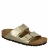 Birkenstock Womens Arizona Footbed Sandal - Gold