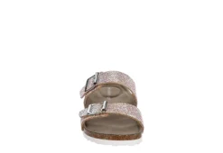 Madden Girl Womens Brando Footbed Sandal - Blush -Comfy Steps Sales Store US 01 250135 02