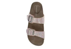Madden Girl Womens Brando Footbed Sandal - Blush -Comfy Steps Sales Store US 01 250135 05