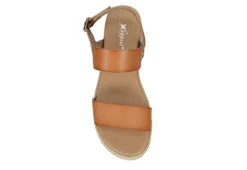 Xappeal Womens Amelia Wedge Sandal - Brown 12 Xappeal Womens Amelia Wedge Sandal - Brown -Comfy Steps Sales Store US 01 261161 05