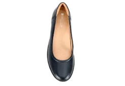 Naturalizer Womens Flexy Flat - Navy 12 Naturalizer Womens Flexy Flat - Navy -Comfy Steps Sales Store US 01 317984 05