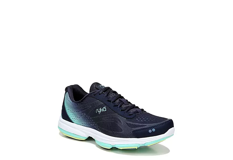 Ryka Womens Devotion Plus 2 Walking Shoe - Navy 1 Ryka Womens Devotion Plus 2 Walking Shoe - Navy