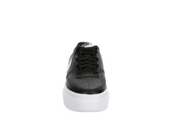 Nike Womens Court Vision Alta Sneaker - Black -Comfy Steps Sales Store US 01 400530 02