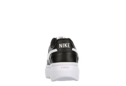 Nike Womens Court Vision Alta Sneaker - Black -Comfy Steps Sales Store US 01 400530 04