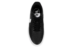 Nike Womens Court Vision Alta Sneaker - Black -Comfy Steps Sales Store US 01 400530 05