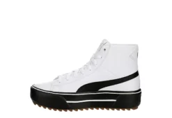 Puma Womens Kaia High Top Platform Sneaker - White -Comfy Steps Sales Store US 01 400673 03