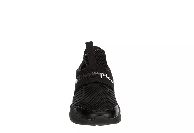 Champion Womens Legend Lo Sneaker - Black 3 Champion Womens Legend Lo Sneaker - Black - Image 3