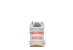 Adidas Womens Hoops 3.0 Mid Top Sneaker - White 11 Adidas Womens Hoops 3.0 Mid Top Sneaker - White -Comfy Steps Sales Store US 01 400745 04