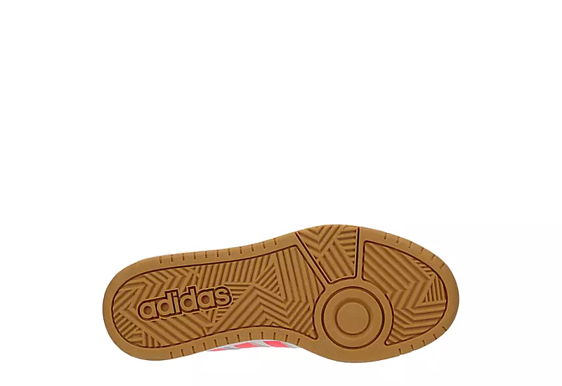 Adidas Womens Hoops 3.0 Mid Top Sneaker - White 7 Adidas Womens Hoops 3.0 Mid Top Sneaker - White - Image 7