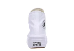 Converse Womens Chuck Taylor All Star Move High Top Sneaker - White -Comfy Steps Sales Store US 01 400794 04