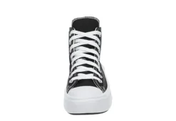 Converse Womens Chuck Taylor All Star Move High Top Sneaker - Black -Comfy Steps Sales Store US 01 400795 02