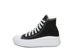 Converse Womens Chuck Taylor All Star Move High Top Sneaker - Black -Comfy Steps Sales Store US 01 400795 03