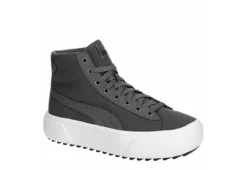 Puma Womens Kaia High Top Platform Sneaker - Dark Grey