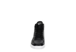 Reebok Womens Club High Top Sneaker - Black 9 Reebok Womens Club High Top Sneaker - Black -Comfy Steps Sales Store US 01 401243 02