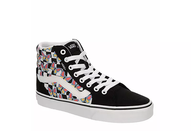 Vans Womens Filmore High Top Sneaker - Black 1 Vans Womens Filmore High Top Sneaker - Black