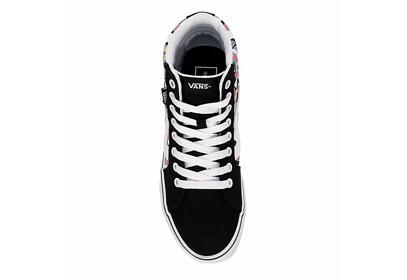 Vans Womens Filmore High Top Sneaker - Black 6 Vans Womens Filmore High Top Sneaker - Black - Image 6