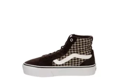 Vans Womens Filmore High Top Platform Sneaker - Brown 10 Vans Womens Filmore High Top Platform Sneaker - Brown -Comfy Steps Sales Store US 01 401274 03