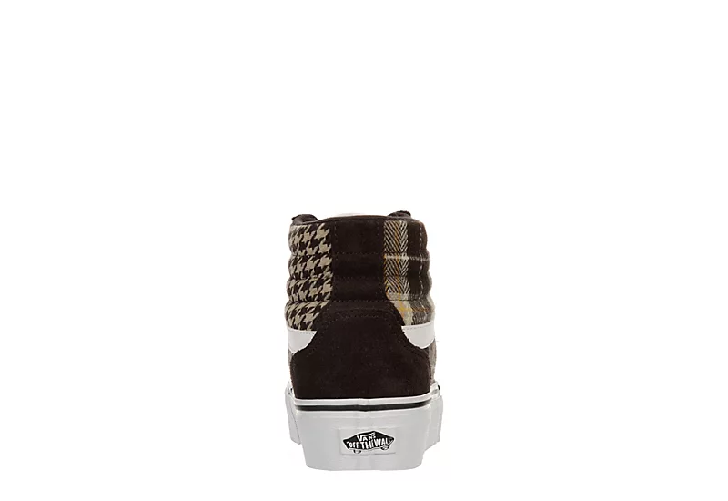 Vans Womens Filmore High Top Platform Sneaker - Brown 5 Vans Womens Filmore High Top Platform Sneaker - Brown - Image 5