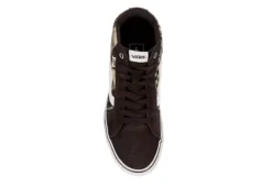 Vans Womens Filmore High Top Platform Sneaker - Brown 12 Vans Womens Filmore High Top Platform Sneaker - Brown -Comfy Steps Sales Store US 01 401274 05