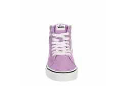 Vans Womens Filmore High Top Sneaker - Purple 9 Vans Womens Filmore High Top Sneaker - Purple -Comfy Steps Sales Store US 01 401284 02