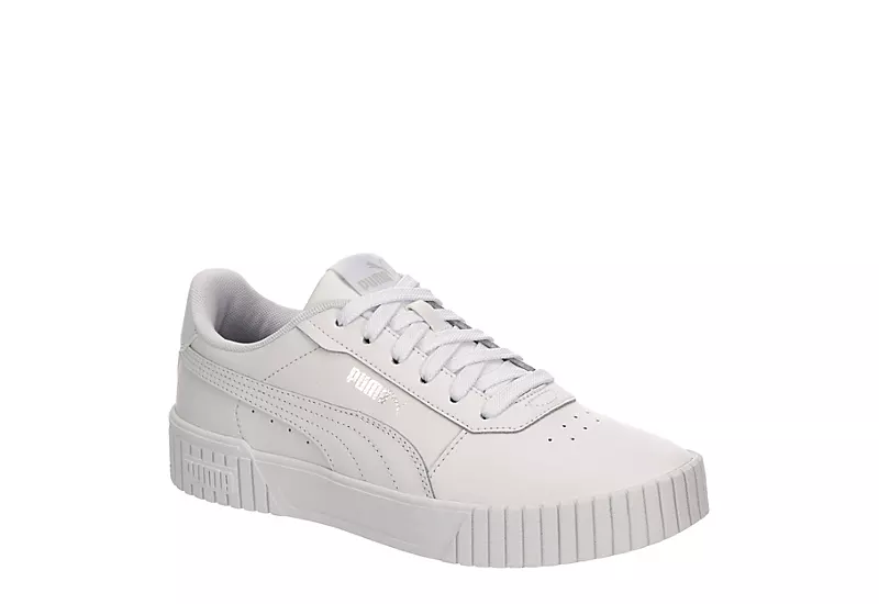 Puma Womens Carina 2.0 Sneaker - White 1 Puma Womens Carina 2.0 Sneaker - White