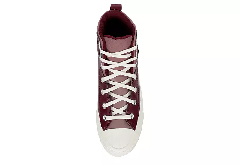 Converse Womens Chuck Taylor All Star Berkshire Boot - Burgundy 6 Converse Womens Chuck Taylor All Star Berkshire Boot - Burgundy - Image 6