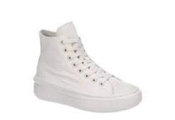 Converse Womens Chuck Taylor All Star Move High Top Sneaker - Pale Grey