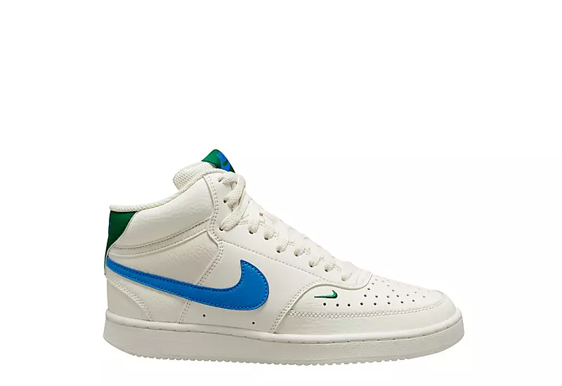 Nike Womens Court Vision Mid Sneaker - Bone 1 Nike Womens Court Vision Mid Sneaker - Bone