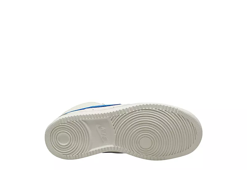 Nike Womens Court Vision Mid Sneaker - Bone 5 Nike Womens Court Vision Mid Sneaker - Bone - Image 5