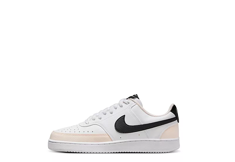 Nike Womens Court Vision Low Next Nature Sneaker - White 3 Nike Womens Court Vision Low Next Nature Sneaker - White - Image 3