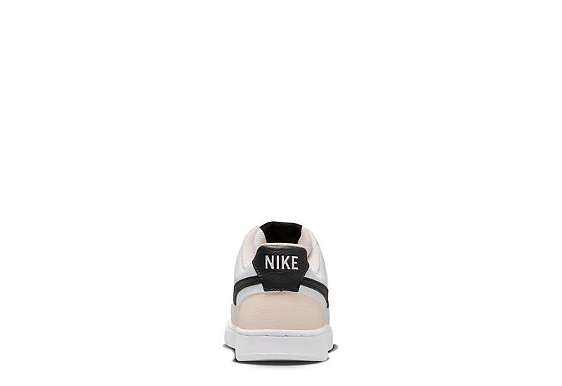 Nike Womens Court Vision Low Next Nature Sneaker - White 4 Nike Womens Court Vision Low Next Nature Sneaker - White - Image 4