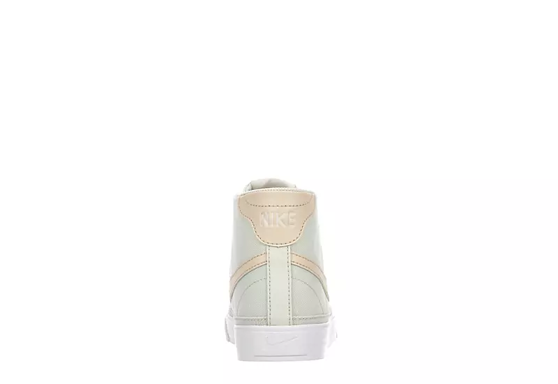 Nike Womens Court Legacy Mid Sneaker - Bone 5 Nike Womens Court Legacy Mid Sneaker - Bone - Image 5