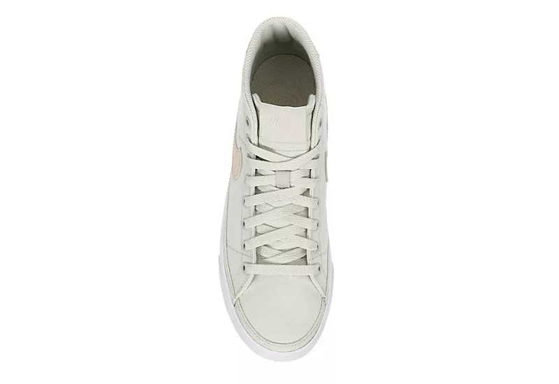 Nike Womens Court Legacy Mid Sneaker - Bone 6 Nike Womens Court Legacy Mid Sneaker - Bone - Image 6