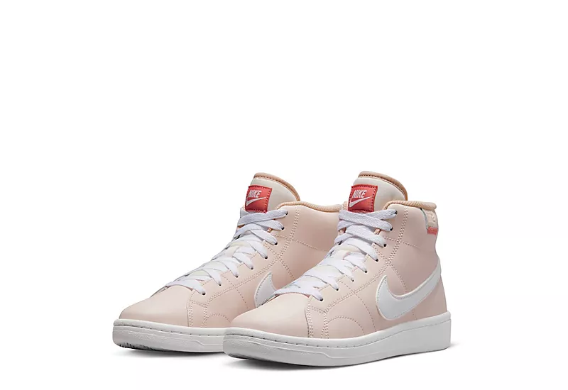Nike Womens Court Royale 2 Mid Sneaker - Pale Pink 1 Nike Womens Court Royale 2 Mid Sneaker - Pale Pink